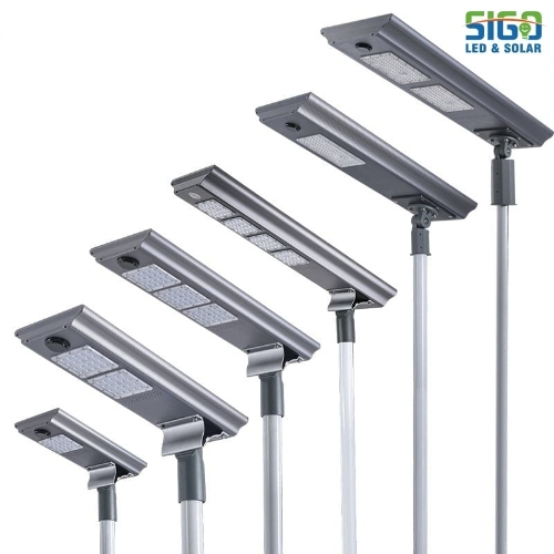 All-in-one Solar Street Light - High-Efficiency Mono-Crystalline Solar Powered Outdoor Lighting