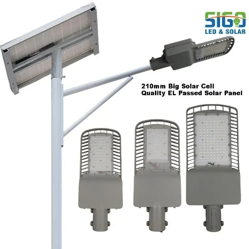 High-Efficiency Mono-crystalline Solar LED Street Light