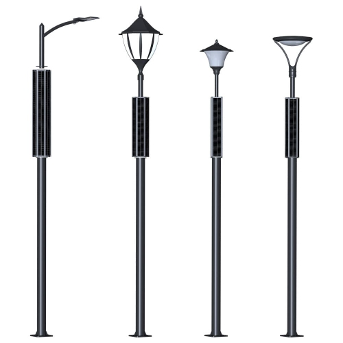 50W Chinese Style Solar LED Street Light - IP65 Waterproof, 12-16H Runtime, Motion Induction
